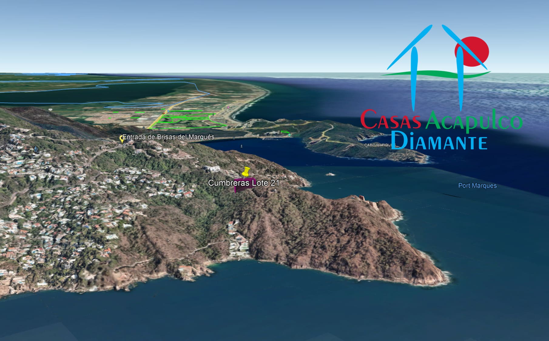 Terreno Brisas del Marqués Cumbreras Lote 21 - Ubicación satelital y entorno 18